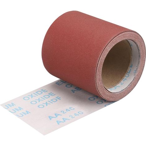 Schleifpapier Rolle 115mm 10m 240 Hartholz SBJ-115mm-240 (1/5)