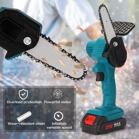 [JAMAIS UTILISÉ]Scie d'élagage électrique portable 550 W, scie électrique portative pour le jardinage et le travail du bois