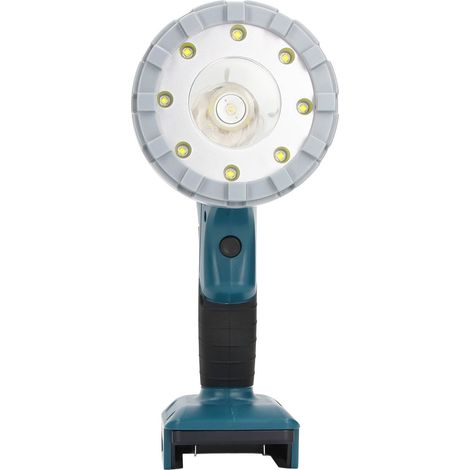Tragbare LED-Arbeitsleuchte mit 3 Beleuchtungsmodi, schwenkbarer Kopf für 14,4–21-V-Lithiumbatterie (1/5)