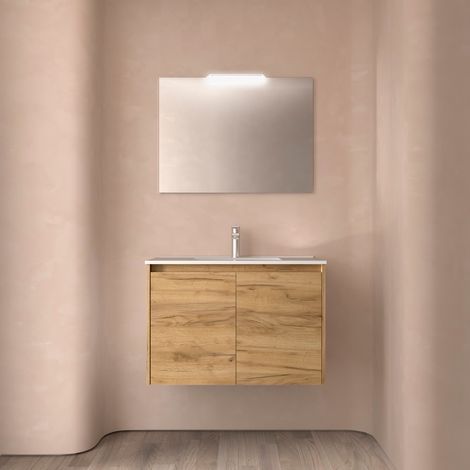 Meuble bain suspendu SPLASH 2 portes
