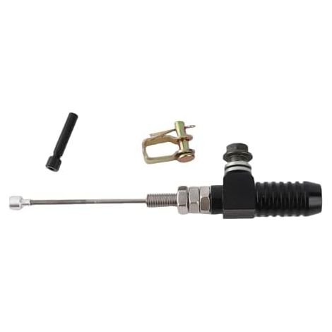 Pompe d'embrayage hydraulique moto Hydraulic Clutch M10 x 1,25 mm Pompe de frein universelle pour cylindre maître pompe (Noir) (1/5)