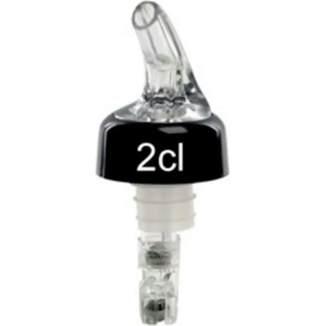 Portionneur Spiritueux COMPACT Transparent - Dosage Précis 40 ml, Idéal pour Bar Restaurant Hôtel, Design Compact Fabriqué en Allemagne, Flacons 0,7-1,0 L (1/2)