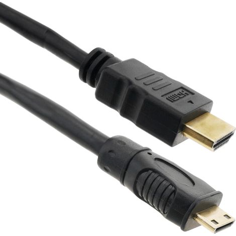 BeMatik - C type HDMI male á male 1 m (1/5)