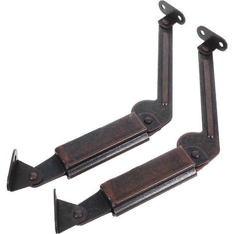 2 supports de couvercle de coffre à jouets, charnières à fermeture douce pour porte de placard (1/5)