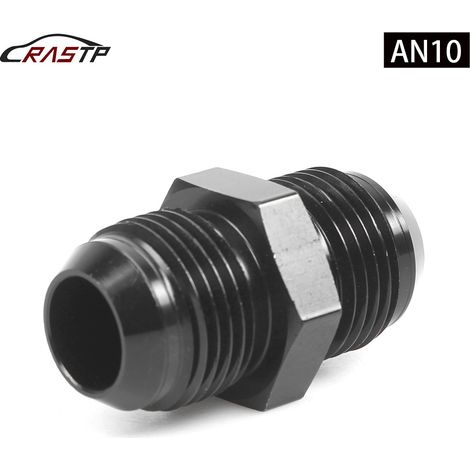 Kfz-Ölkühlschlauch-Anschlussadapter mit Außengewinde, Ölschlauchverbinder aus Aluminiumlegierung, Ölkühlreduzierstück - AN4-AN4 (1/4)