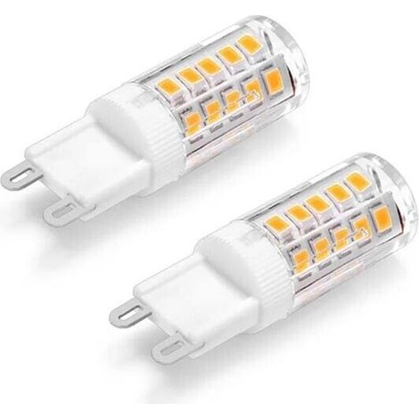 2 X Lampadina Led G9 4 W = 48 W Luce Calda 3000k Per Lampadario Applique (1/4)