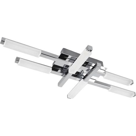 LED Ceiling Light 'Patrik' made of Metal for Bathroom (1/5)