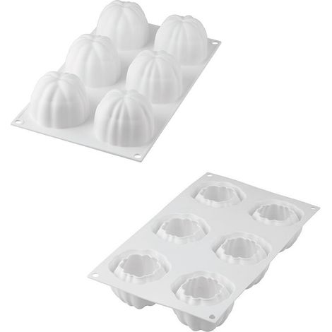Silikomart bloom 120, stampo in silicone per 6 forme da ø 6,8x 5.2 qualità professionale