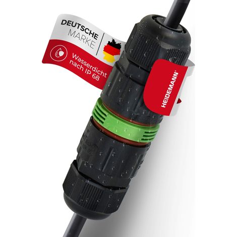 Heidemann Iso Flex Kabelverbinder 3-polig Steckdosen & Buchsen (1/5)