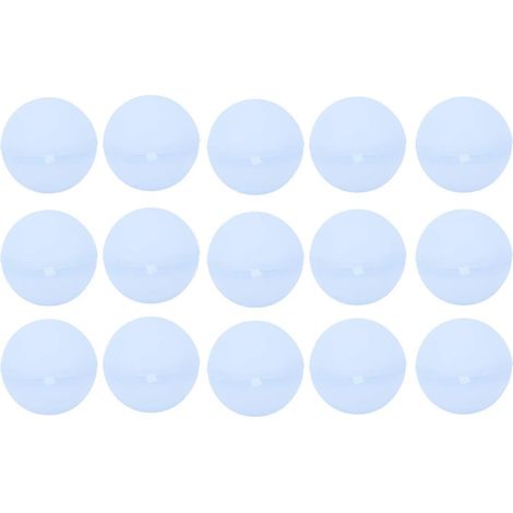 Ballons à eau réutilisables, balles à eau en silicone, bleus (1/4)