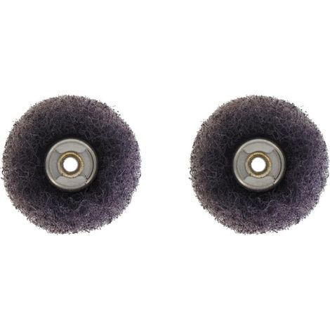 S511 Lot de 2 Tampons abrasifs EZ SpeedClic 25mm pour poncer dans des éléments irréguliers (1/5)