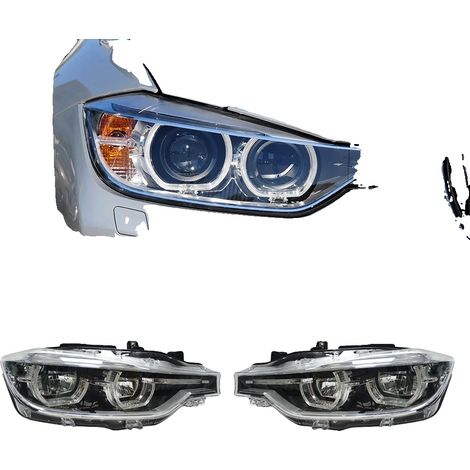 Faro a LED, visibilità migliorata, facile installazione, per Xenon originali, destro e sinistro, senza alloggiamento (1/2)