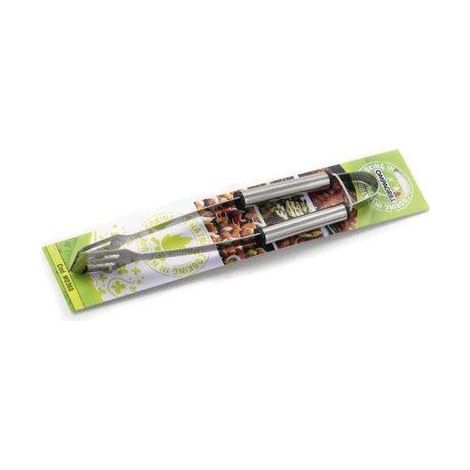 PINZA BARBECUE M0360 OMPAGRILL - ACCIAIO INOX CM 36- 3 pezzi
