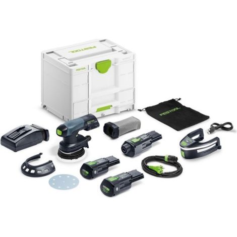 Festool ETSC 125 3,0 I-Set Levigatrice orbitale 18 V a batteria 578857
