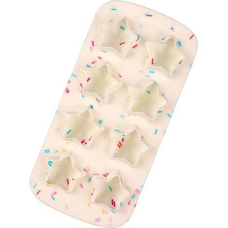 à Glaçons en Silicone Forme d'étoile Moule Glace Flexible Treillis de (1/5)