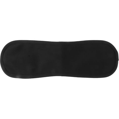 Lot en polyester coton noir pour cataplasme d'huile de ricin, réutilisable, lavable, confortable pour sommeil, foie, sans dégâts (1/5)