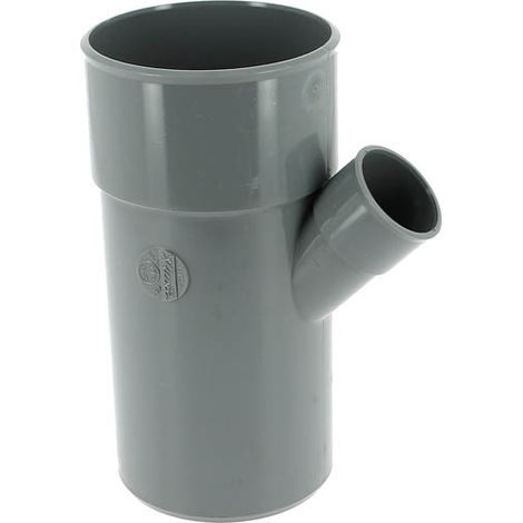 Nicoll – Coude de raccordement pour douche 45 degrés mâle/femelle – PVC 100-40 – BT74