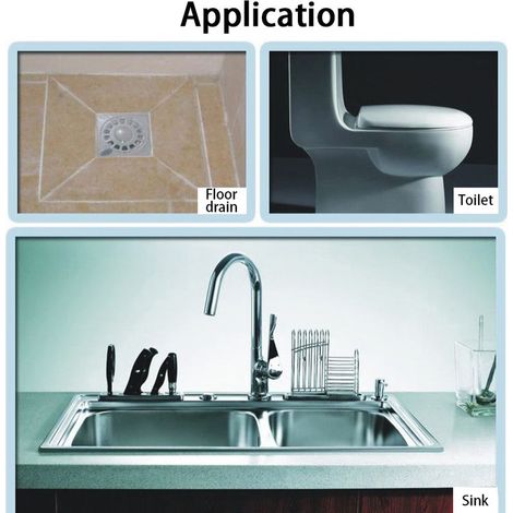 Nettoyeur de Canalisation Toilet Dredge Poignée Antidérapante Longeur 5m ABS 72A Steel Noir 775g Élimine Obstructions Pipe Clog Remover Pour Évier Salle de Bain Plomberie (1/5)