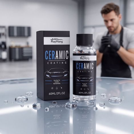 Ceramic coating agent for daily cleaning of car paint, providing a glossy and convenient coating care product -- 60ML -- BIEMMEDUE (1/5)