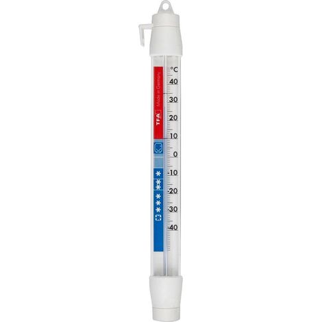 Tfa Dostmann 14.4003.02.01 Einfaches weißes Thermometer