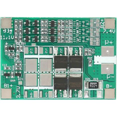 3S 12V 20A Lithium-Batterieschutzplatine, Präzisions-BMS-Leiterplatte