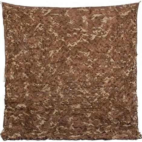 GENERIC-Filet de camouflage extérieur 3x3m – Tissu Oxford polyester 150D imperméable – Protection solaire et décoration – Renforcé 5x5cm - 3X3M-D (1/5)