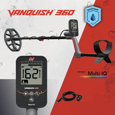 Minelab Metal Detector Vanquish 360