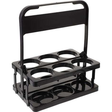 mit wiederverwendbarem Organizer für Wasserflaschen und