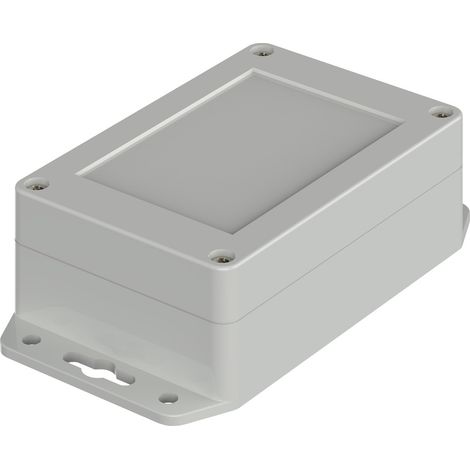 Bopla Euromas X, XT 110704 WL 7035 07811074 Flansch-Gehäuse 105 x 70 x 40 ABS Lichtgrau (RAL 7035) (1/2)