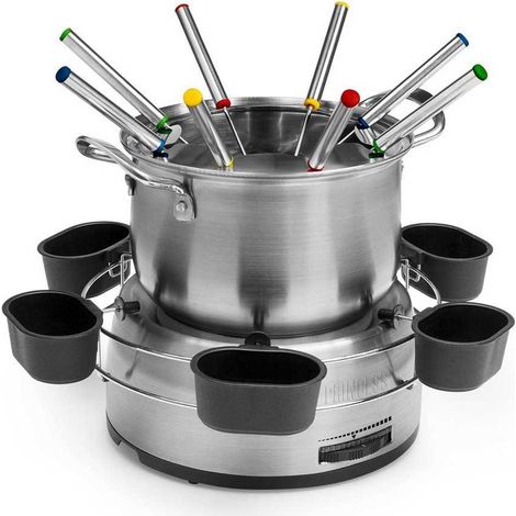 FONDUE PRINCESS 172680 800W1.2L 8 TENEDORES