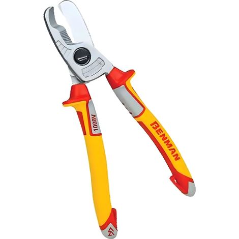 TRONCHESE TAGLIACAVI ELETTRICI ISOLATA 1000V VDE 210MM D.25MM - BENMAN