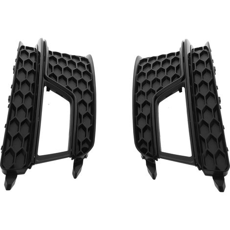 Frontgrill unten, 2-teilig, Teilenummern 8T0807681K und 8T0807682K, passend für Audi S5 (2013–2016), schwarzer Stoßfängergrill, Ersatzteil (1/5)