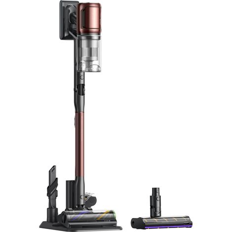 Kabelloser Staubsauger DREAME V30, 330 AW Saugkraft, 30kPa, Kantenreinigung 0 mm, ohne Verheddern, für Hochflor-Teppiche und Hartböden, entfernt Tierhaare, 90 Minuten maximale Laufzeit, Filterung 99,9 (1/5)