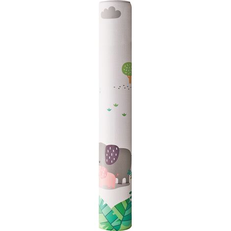 Mophorn 55""x82"" Baby-Spielmatte, Weiche gepolsterte Kriechmatte, Rutschfest, Aufrollbar Umkehrbar, Wasserfest, für Babies, Kleinkinder, Säuglinge, Spiel & Bauchzeit