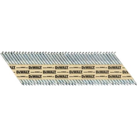 Confezione da 2200 punte a denti elettrogalvanizzati a 33° DEWALT DNPT28R