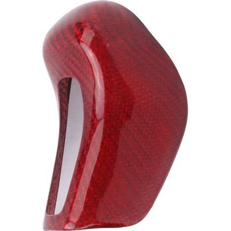 Cache de pommeau de levier de vitesse en fibre de carbone, remplacement pour Maserati Ghibli/Quattroporte/Levante (1/5)