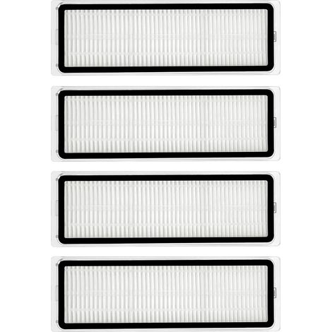 Lot de 4 filtres HEPA pour aspirateur robot Xiaomi Dreame L10s Ultra/L10 Ultra/L10s Pro/D10 Plus, lavables et réutilisables (1/5)