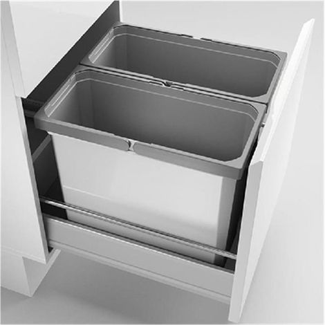 Naber Cox® Box 360 S/450-2, Abfallsammler für vorhandene Auszüge, hellgrau (1/2)
