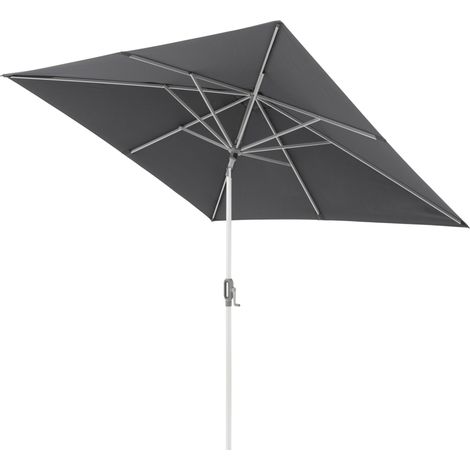 Doppler ACT 240 x 240 AUTO-TILT Sonnenschirm 240 x 240 cm Mittelmastschirm Kurbelschirm 4 Farbvarian 840 Anthrazit (1/2)