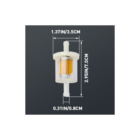 691035 493629 Britton fuel filter, motorcycle carburetor gasoline filter element 49019-7001 (1/4)