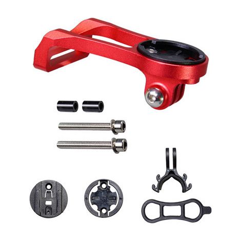 Support Garmin Edge prolongé avant, fixation guidon vélo pour GoPro, adaptateur NiteRider, caméra sport d'action étanche. (1/4)