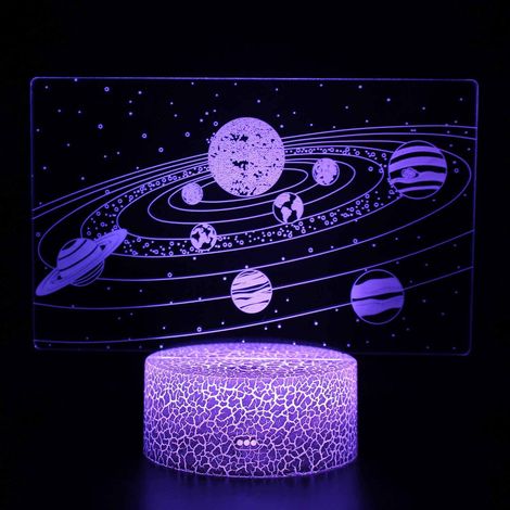 Veilleuse Galaxie - Veilleuse LED avec Télécommande - 16 Couleurs - Alimentation USB - Pour Chambre Enfants ou Salon - 1 Pièce (1/5)