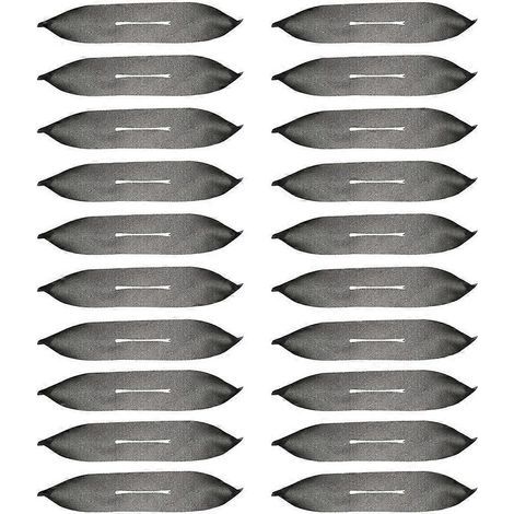 50 Schaumstoff-Kleiderbügelschoner, Antirutschstreifen für Kleiderbügel – 41 x 7 cm – Schwarz (1/4)