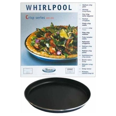 Plat CRISP pour micro-ondes 31 cm – Ferrite noir – Compatible Cuisson rapide à 210°C en 2 min – Nettoyage lave-vaisselle - AVM290 (1/5)