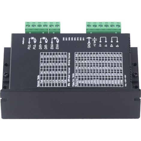 Schrittmotortreiber DSP-Treiber Digital 1,4 A–5,6 A Einstellbar DM556 für 57, 60 und 86 Schritte (1/5)