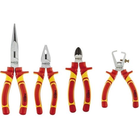 Neo Tools 01-236 Jeu de pinces certifié 1000V (1/5)