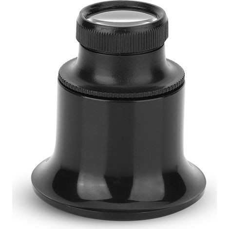 Loupe de Bureau à Oeil pour Réparation Horlogerie, Verre de Loupe Grossissant 20x, Outil de Précision pour Montres (1/5)