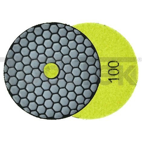 Disco lucidante per levigatura a secco di gres 100 mm GR100 (5/250) (1/4)