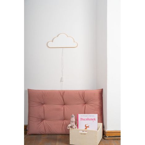Lámpara de madera con forma de nube para habitación infantil - lámpara de noche para niños - tupti.lights (1/5)