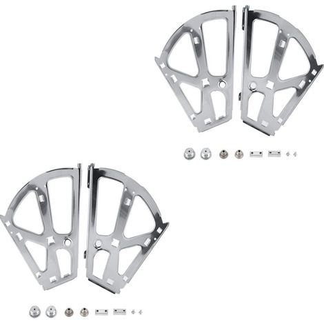 2 Pack Charnière pour meuble,Chaussures Tiroir Cabinet Charnières Turing Rack En Acier Cadre Charnières Pièces Meubles (2 Layers) 2 Pcs (1/5)